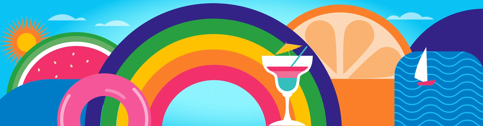 Summertime graphic